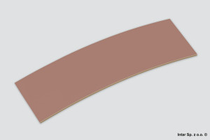 Obrzeże ABS, 0,8x43mm, K0683 Cayenne, PD K683, SCHILSNER