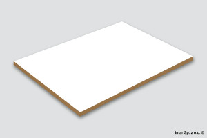 Płyta MDF laminowana, FeelNess Plus, 2-str., 8685 UM/UM, Biel Alpejska, Gr. 18 mm, 2800x1220 mm, KRONOSPAN