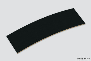 Obrzeże ABS, 0,8x43mm, K0190 Czarny, PD 0190, SCHILSNER