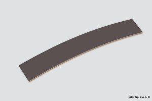 Obrzeże ABS, 0,8x22mm, K0684 Czarna Trufla, PD K684, SCHILSNER