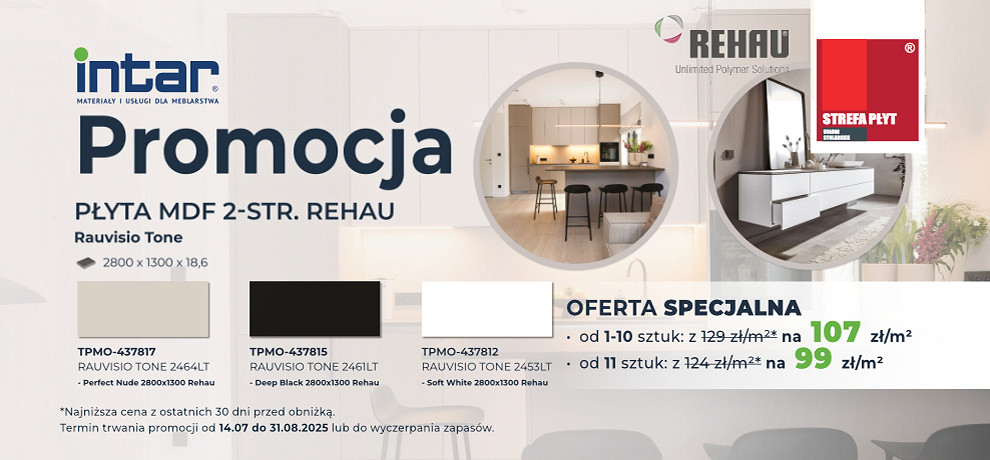 Płyta MDF 2-str. Rehau_990_460