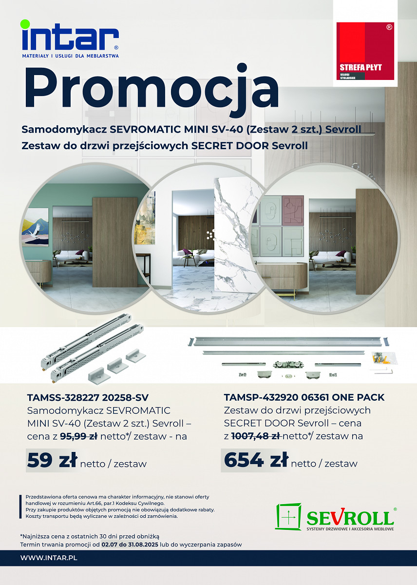 Ulotka Intar_Promocja_Sevroll_Samodomykacz i SEVROMATIC