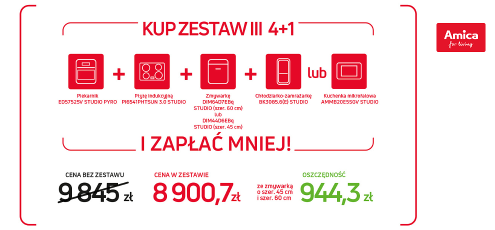Amica zestaw III