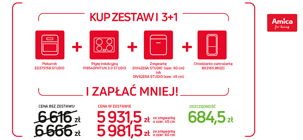 Amica zestaw I