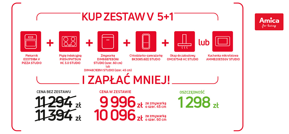 Amica zestaw V