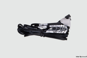 Wyłącznik/ściemniacz dotykowy do LED, WYL-SENS-36W-BI-02, 36W, 12VDC, Przewód 1 m, Biały, DESIGN LIGHT
