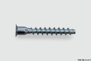 Wkręt konfirmat 7,0x50 mm, 20.060, (1000 szt/op), Ocynk biały, AMIX
