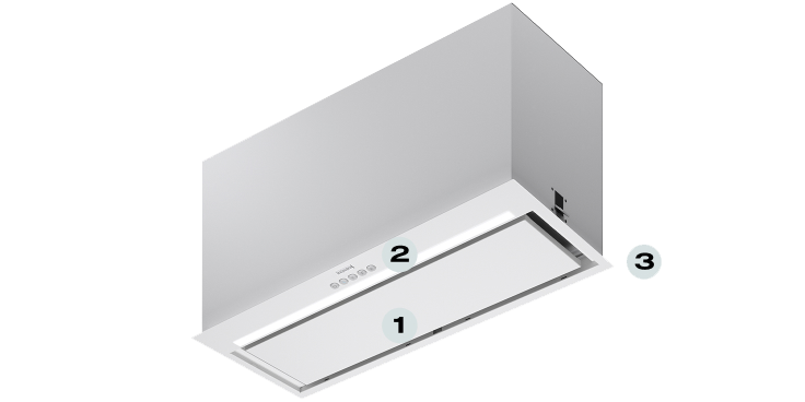 Box Flush FBFE WH MATT A52 Biały mat