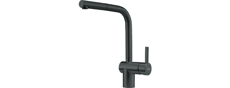 Atlas Neo pull-out Czarna stal szlachetna