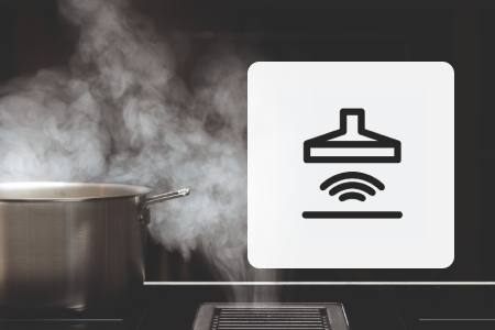 Automatyczne uruchomienie pracy okapu po włączeniu płyty