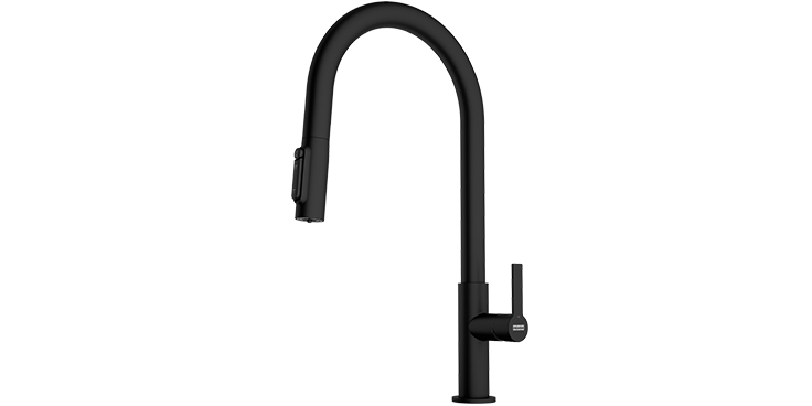 Maris Slim Clear Water J pull-out Czarny mat