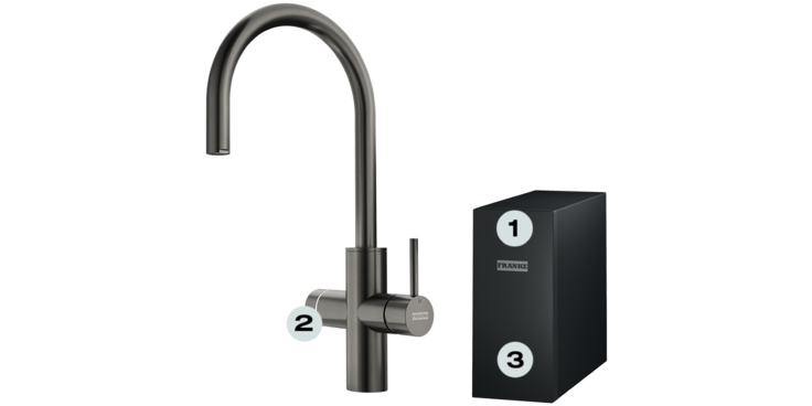 Mythos Water Hub All in One Antracyt